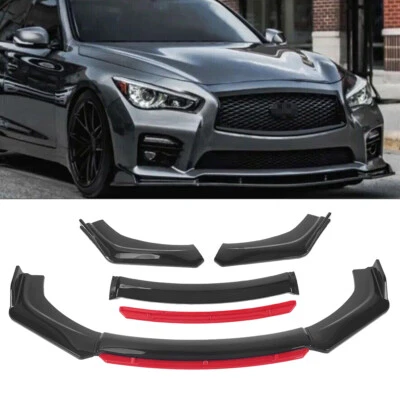 Front Bumper Lip Splitter Chin Spoiler for Mazda MX5 RX8 Miata 323 626 969 RX7 Foto 1 de 4
