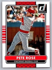 2015 Donruss #192 Pete Rose Career Stat Line