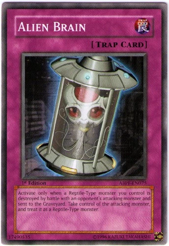 Alien Brain - ABPF-EN075 - Common - Unlimited Edition - Damaged - Image 1 of 1