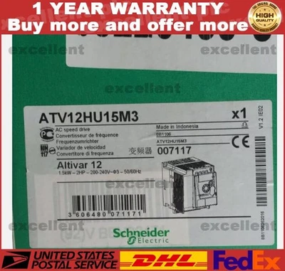 1PCS ATV12HU15M3 NEW INVERTER ATV12HU15M3 - Image 1 of 4