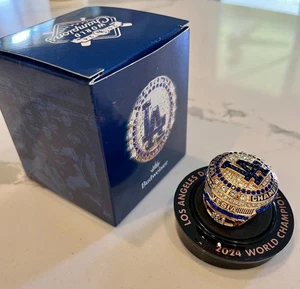 Alex Vesia LA Dodgers World Series Ring 2024 SGA 7/21/2025 π - Picture 1 of 4