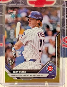 Topps Now - Owen Caissie Call-Up - Gold Foil /50 - Picture 1 of 1