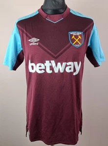 West Ham United 2017/2018 UMBRO Home Football Shirt Herren Gr. L Hammers Trikot - Bild 1 von 14