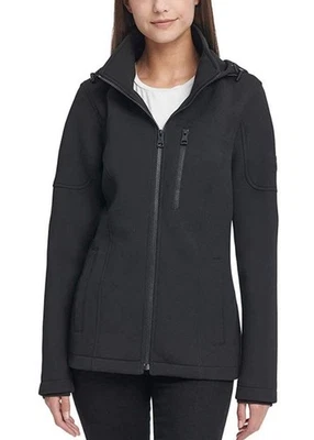 NIP Women’s Andrew Marc Scuba Jacket Size Small Black - Image 1 of 2