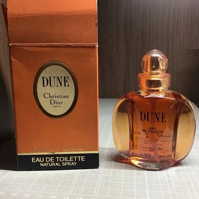 Vintage Christian Dior DUNE 1.7 FL. OZ / 50 ml Eau de Toilette Spray NIB RARE - image 1 of 3