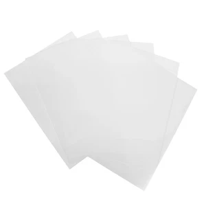 100 Sheets/pack A4 8.3in x 11.7in 5.1 Mil Laser White Film Single Side - Picture 1 of 4