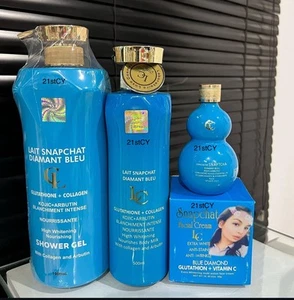 Blue LAIT SNAPCHAT BODY WASH,LOTION, SOAP, FACE CREAM + WASH & SERUM - Picture 1 of 1