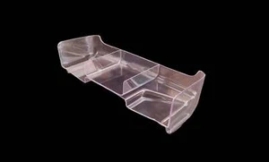Leadfinger Pre getrimmt V2 Clear Hammer Wing für 8th Scale Buggy und Truggy - Bild 1 von 1