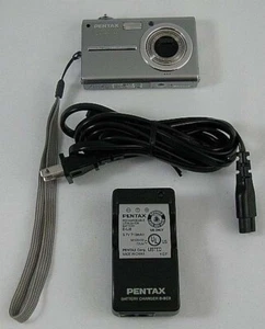 Pentax Optio T20 7,0 Megapixel Digitalkamera wie besehen - Bild 1 von 4