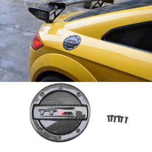 For Audi TT TTS TTRS MK3 15-21 Dry Carbon Fiber Fuel Tank Cover Fuel Filler Caps - Picture 1 of 16