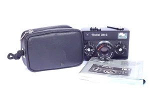 METER WORKS- Rollei 35 S Black 35mm Film Camera w/ 40mm f/2.8 Sonnar - US SELLER - Picture 1 of 11