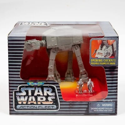 De Colección Micro Máquinas Star Wars Action Fleet Imperial AT-AT 1995 Galoob Nuevo en Caja Foto 1 de 4