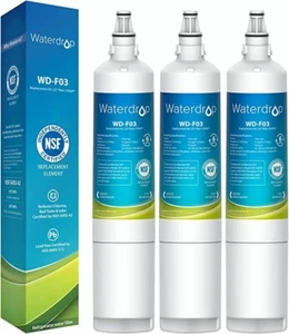 Waterdrop Water Filter Replacement for LG® LT600P®, KENMORE® 9990, 3 PACK - Picture 1 of 8