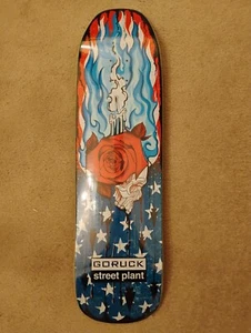 Street Plant 8.75 Mike Vallely/GoRuck Collab Skateboard deck Pool Shape NEW - Picture 1 of 3