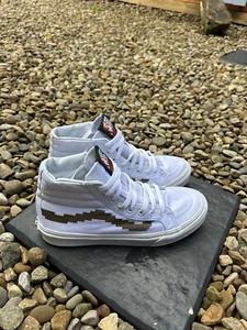 Vans x Nintendo Super Mario Blanco Sk8 Hi Game Over UK 5.5 Zapatos de Skate - Imagen 1 de 9