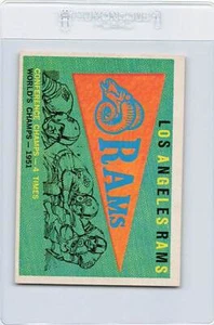 1959 Topps #126 Los Angeles Rams banderín excelente/como nuevo *2250 - Imagen 1 de 2