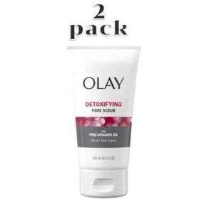 Olay Regenerist Detoxifying Pore Scrub Cleanser & Exfoliator 5 fl oz 2 pack - Picture 1 of 1