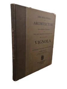 The Five Orders of Architecture VIGNOLA 76 Plates by Pierre Esquie Antique - Picture 1 of 10