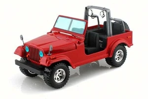 BURAGO - Jeep Wrangler Red - 1/24 - BUR22033RO - Picture 1 of 2