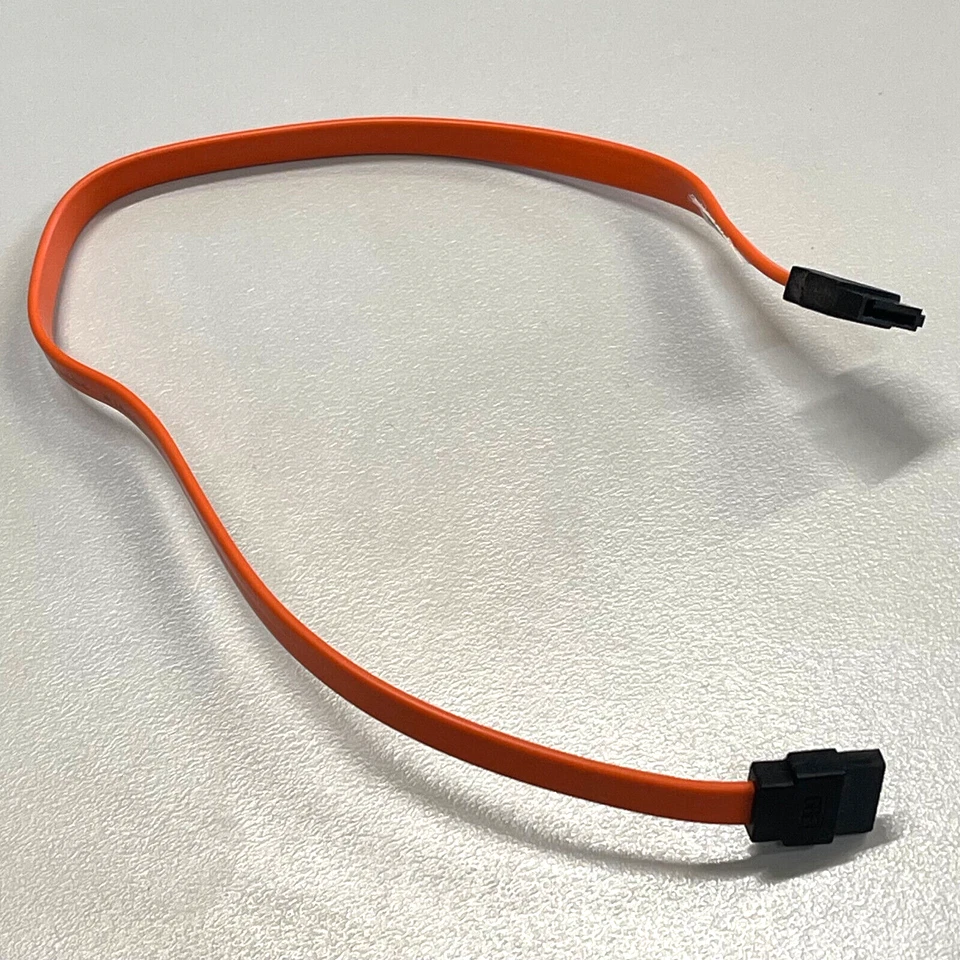 Genuine Dell Optiplex 960 SATA Data Cable 37cm Optical Orange Drive 0DC094 DC094 - Image 1 of 4