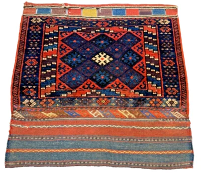 Antique Jaf Kurdish Bag Face - Image 1 of 4