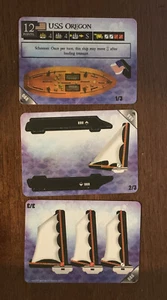 WizKids Pirates CSG Oceans Edge - USS Oregon #088 - Uncommon Ship EX/NM - Picture 1 of 2