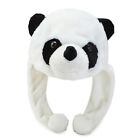 Peluche dessin animé chapeau panda sangle longue oreillette chaude farcie