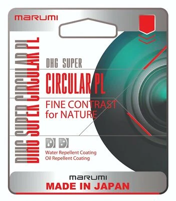 Marumi DHG Super Circular Polarising Filter For Outside Photography 37mm - 105mm - Image 1 of 4