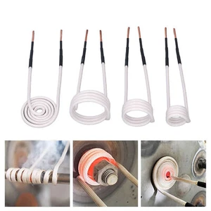 4x Induction Heater Coil Kit High Frequency HVAC Heater 2.5mm Brass Core 20 30 4 - Picture 1 of 22