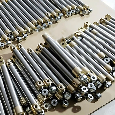 Mini-fuel Dual Acting Oil Cylinder Hydraulic Excavator Car Stroke Tool Travel HY - Image 1 of 4