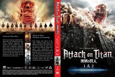 Attack on Titan (Live Movie Part 1 & 2) ~ All Region ~ English Dubbed Version ~