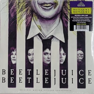 Beetlejuice Beetlejuice Soundtrack SEALED 2LP Lime Green & Purple Swirl Viny - Picture 1 of 1