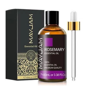 MAYJAM 100ml Rosemary Essential Oil 100% Pure Natural Therapeutic Grade Oil Hair - Picture 1 of 8