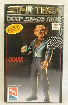 Vintage Star Trek Deep Space Nine DS9 FERENGI QUARK Model Kit AMT 1995 Sealed - Image 1 of 4