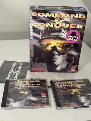 Command & Conquer + Covert Operations - Big Box PC CD-ROM - DOS Win 95 Boxed VGC - Image 1 of 4