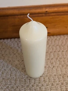 2 Brand New Chuch Candles 165/50 Ivory - Picture 1 of 5