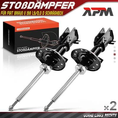 2X Amortisseurs À Gaz Avant Pour Fiat Bravo II 198 1.9/2.0 D Hatchback - Photo 1/4