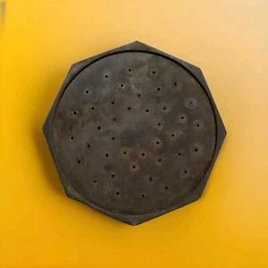 Antique Ocogon Shower Head Heavy Brass Architectural Salvage Rare 1800s Clawfoot - Picture 1 of 7