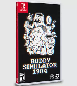 Buddy Simulator 1984 Nintendo Switch Limited Run Games LRG Brand New Sealed - Picture 1 of 8