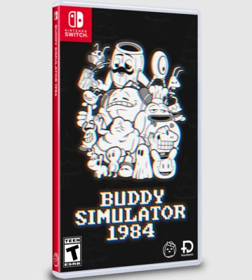 Buddy Simulator 1984 Nintendo Switch Limited Run Games LRG Brand New Sealed - Image 1 of 4