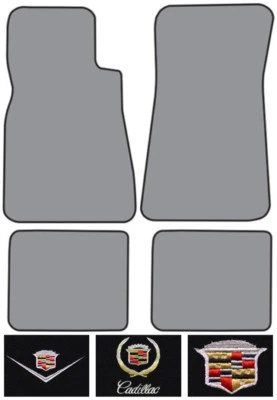 Alfombra Cadillac Seville Cutpile 1976-1979 logotipo alfombrilla 4 piezas Foto 1 de 2