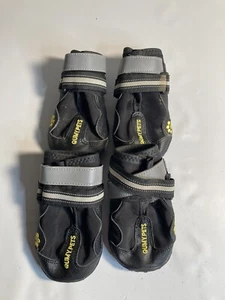 QUMY Hundestiefel Größe 7 wasserdichte Schuhe Reflexstreifen robust rutschfest - Bild 1 von 2