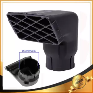 Universal Snorkel Top Head Air Intake Inlet 3 inch For Off Road 4x4 Land Rover # - Picture 1 of 9