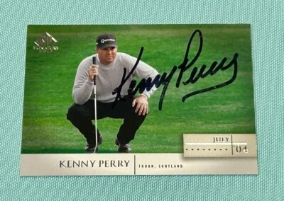 Kenny Perry 2004 SP Signature Signed Autograph AUTO TTM PGA - Image 1 of 3