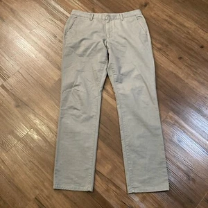 Bonobos Pants Men 33x29 Gray Slim Fit Chino Golf Outdoor Performance - Picture 1 of 11