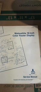 matsushita 19in. arcade manual #1068 - Imagen 1 de 1