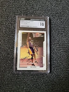 2000-01 Upper Deck MVP Basketball Kobe Bryant Silver Script #189 - CGC 10! GS35 - Picture 1 of 2