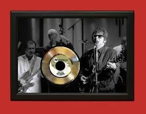 Roy Orbison weinend Poster Kunst Holz gerahmt 45 Gold Schallplatte Display C3 - Bild 1 von 3
