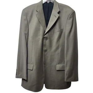 Cappotto sportivo blazer lana tre bottoni beige Pierre Cardin Fundamentals uomo 42L - Foto 1 di 15