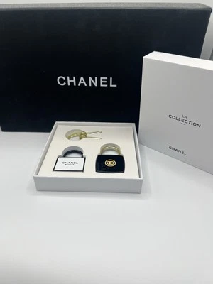 Chanel Padlock Lock&key Set VIPGift Charm Keychain - Image 1 of 3